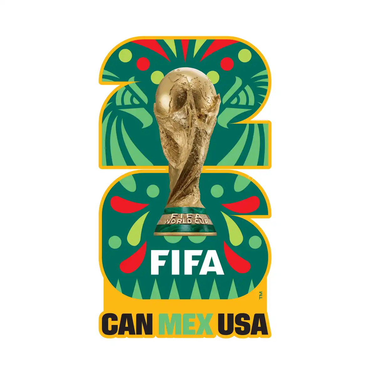 2026 WORLD CUP HOST COUNTRY MEXICO MAGNET