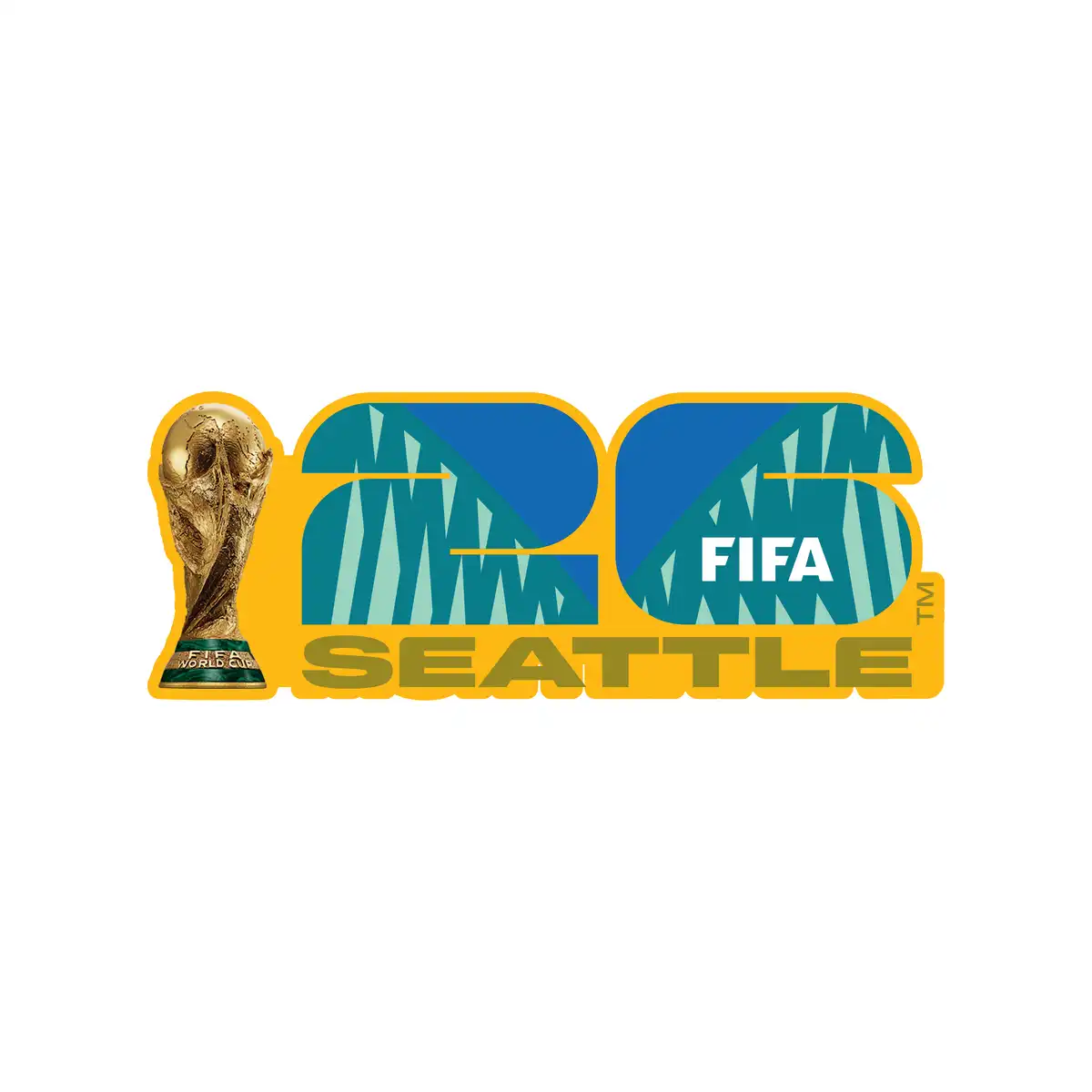 2026 WORLD CUP HOST CITY SEATTLE MAGNET