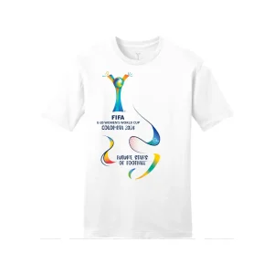 FIFA U-20 WOMEN'S WORLD CUP COLOMBIA 2024? WHITE GRAPHIC FLOW T-SHIRT - UNISEX